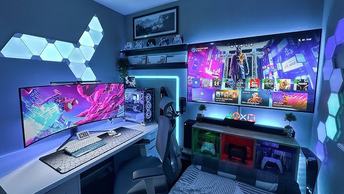 Epic $50,000 Gaming Setup/Room Tour! - 2022 