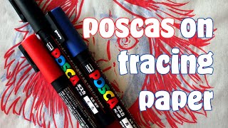 Is THIS The Best Paper For Posca Pens ?! 🤯 #art #drawing #shorts