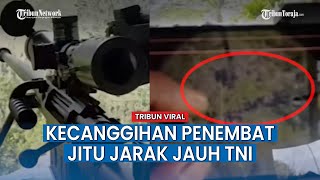 Video Penampakan Sniper TNI yang Pantau Pergerakan KKB Lewat Teleskop, Alat Canggih