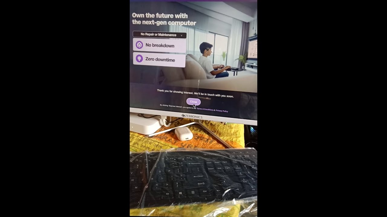 How Zebronics Keyboard 500 wireless mouse setup कीबोर्ड और माउस सेट कैसे करें Full Guide in Hindi