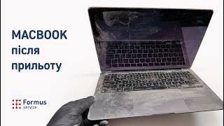 MacBook Air M1 після прямого влучання в будинок. Частина 1