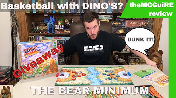 DINO DUNK Board Game Bear Minimum Review