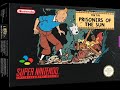 The adventures of tintin prisoners of the sun  super nintendo