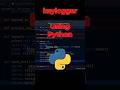 Build a Keylogger with Python #shorts