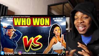 Kamo Mphela Vs Bontle Modiselle Dance Challenge Reaction
