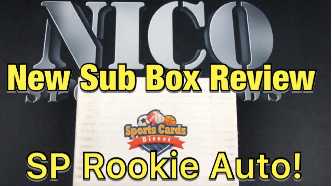 Sports Cards Direct Football Box Review SP Rookie Auto ! YouTube