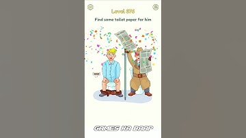 DOP 2 : Level 376 Find Some Toilet Paper For Him  | Solution In 15 Second | 2021 |#shorts #dop2