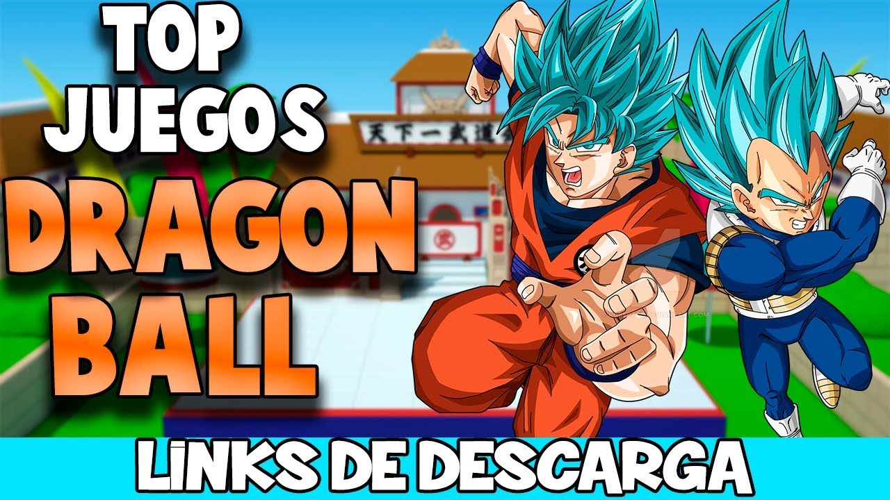 TOP 6 JUEGOS DE DRAGON BALL Z - YouTube