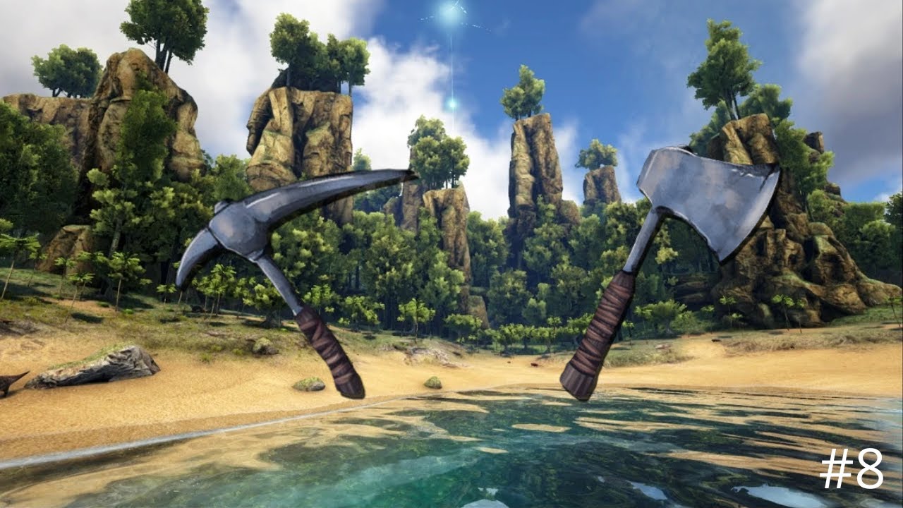 Mamy metalowe narzędzia! /// Ark: Survival Evolved #8 - YouTube
