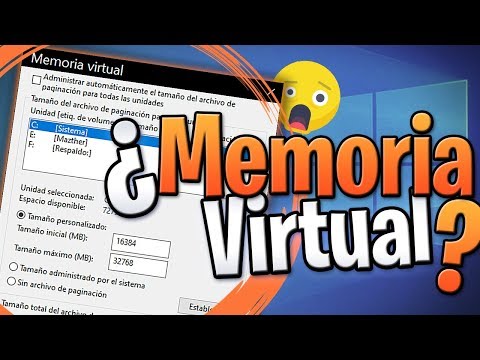 ⚠️ La Memoria Virtual en Windows 10 / Mejora el RENDIMIENTO de la PC al MAXIMO 💯
