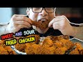 SWEET AND SOUR FRIED CHICKEN