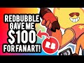 Selling Fanart on Redbubble + Teepublic Guide 2019 + Animal Crossing stuff giveaway!!