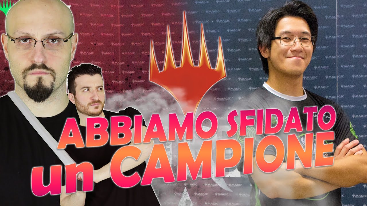 ABBIAMO SFIDATO UN  VERO CAMPIONE DI MAGIC