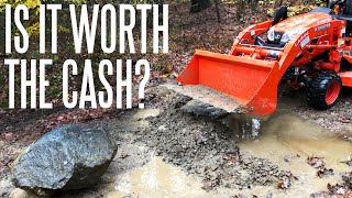 BXpanded Piranha Tooth Bar Review For Kubota BX