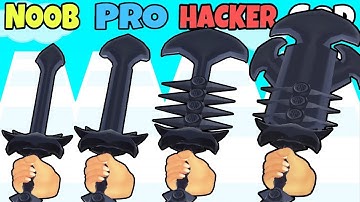 Sword Forge Funny Gameplay Level Up Sword NOOB vs PRO vs HACKER vs GOD