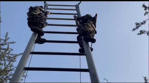 Battle Obstacle Assault Course at CRPF Academy