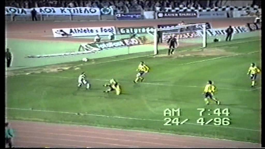 APOEL-xoxoi 2-0  (1996 imitelikos kipellou meros 1)