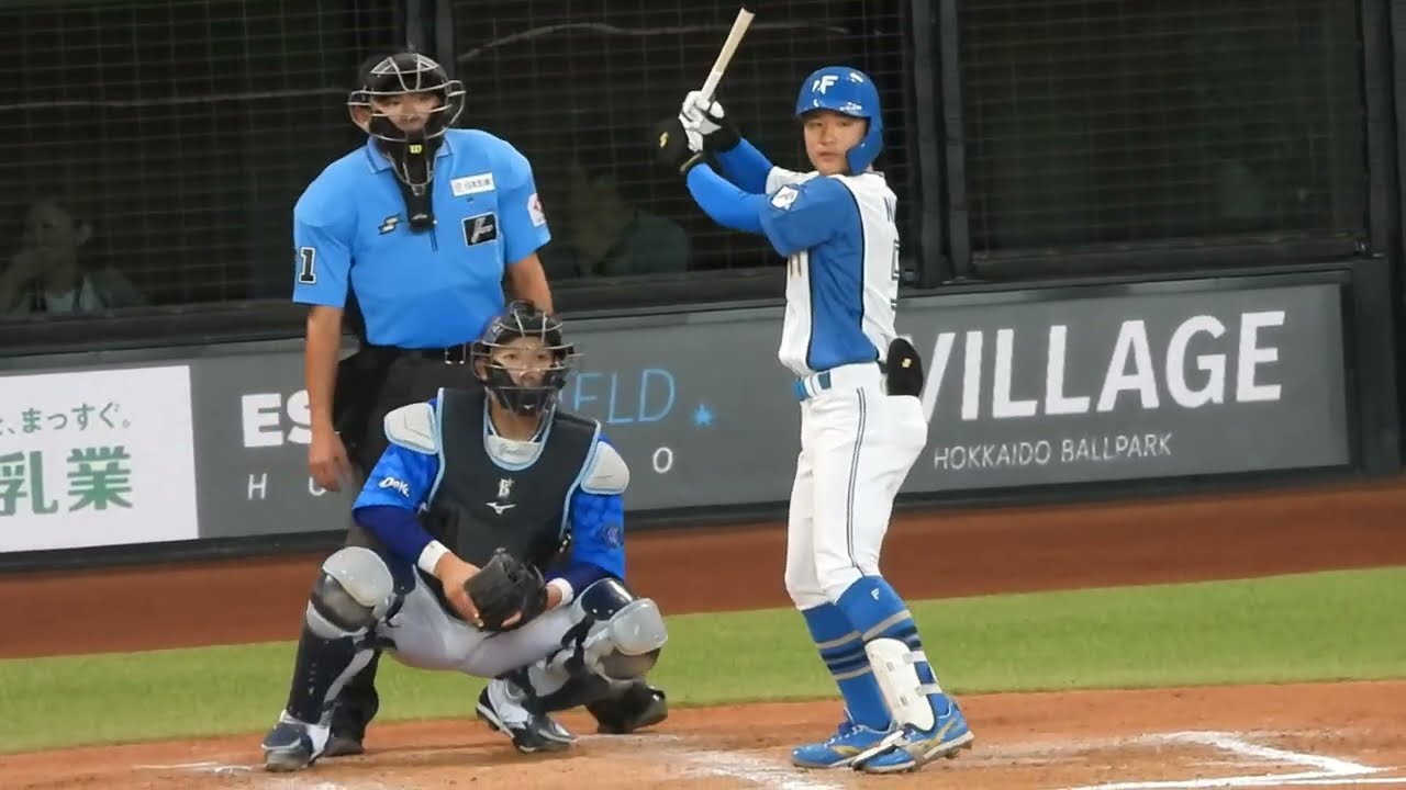 日本ハムファイターズ奈良間大己選手実使用バット 北海道日本ハムファイターズ #58 奈良間 大己（ならま たいき