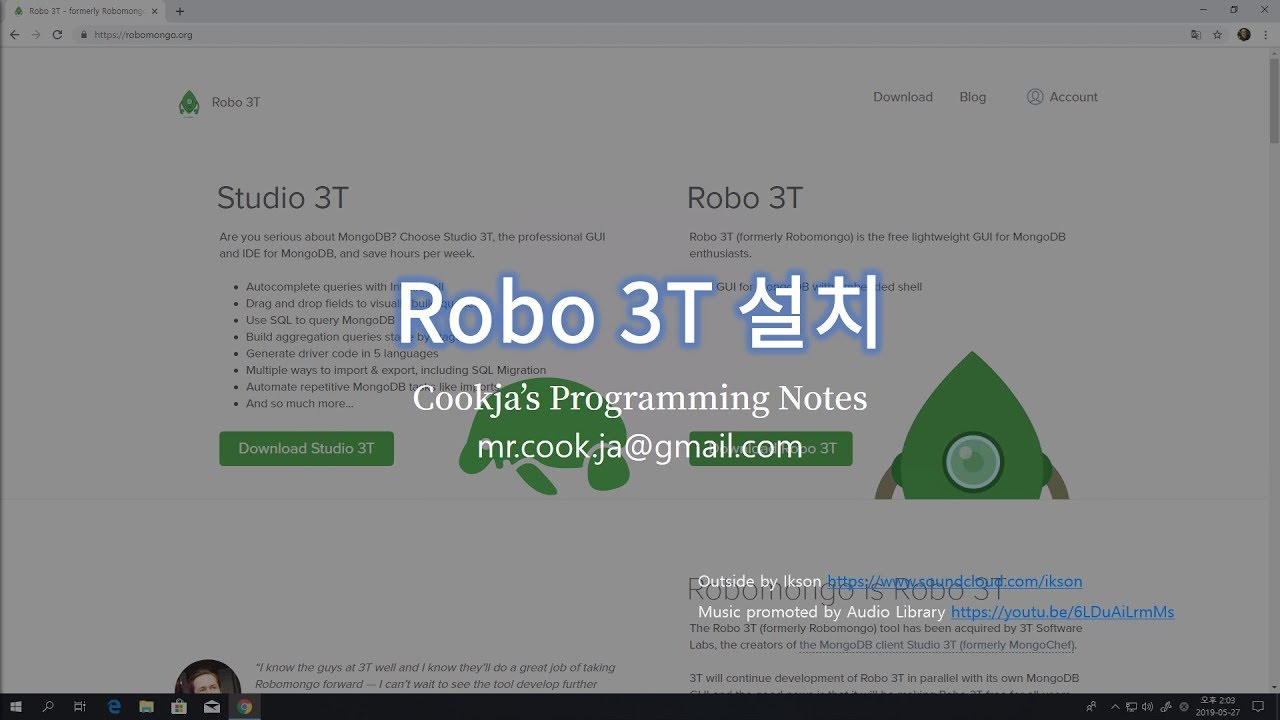 robo 3t vs mongodb compass