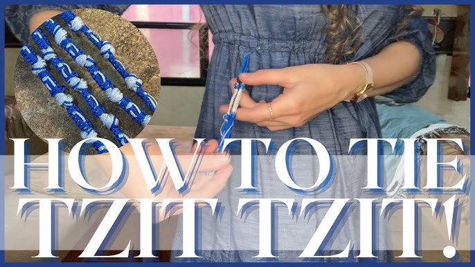 🙋‍♀️How to Tie Tzitzit - a quick tutorial 