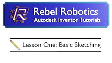 Inventor Lesson #1: Basic Sketching