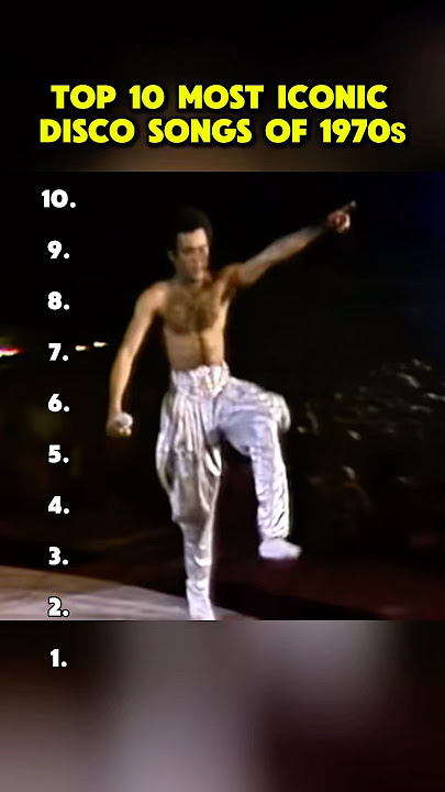 Top 10 iconic disco songs from 1970s #flashback