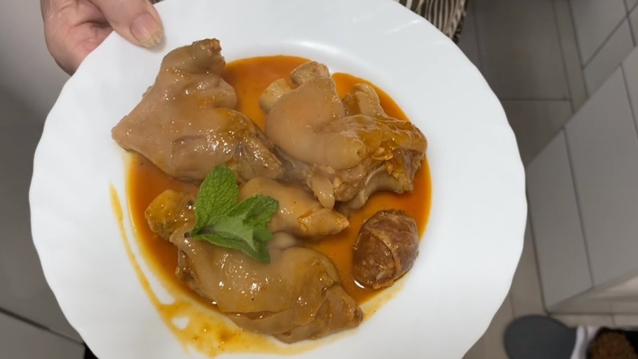 Manitas de cardo al estilo Abuela Paula, ñau ñau