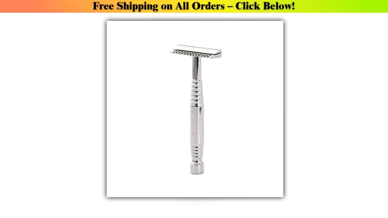 YAQI Romulus Open Comb Polished 316 stainless Steel AC Blade Single-edged Mens Shaving Safety Razor