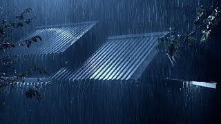Rain Sounds For Sleeping - 99% Instantly Fall Asleep With Rain And Thunder Sound At Night