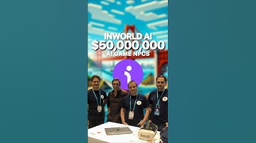 INWORLD AI $50,000,000 REPLACES GAME NPCs WITH AI 🎮