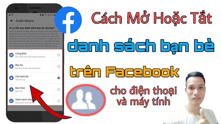 Cách cài đặt tìm kiếm bạn be trên Facebook