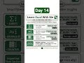 🚀 **Day 14: Conditional Functions#excel #exceltips #excelformulas #conditionalformatting #excel