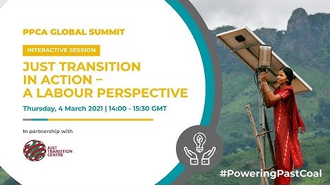 Just transition in action – an international perspective