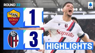 Roma - Bologna | 1-3 | Gli Highlights | Lega Serie A TIM 2023 - 24