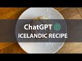 Making a Dessert with a Recipe from ChatGPT: Icelandic Skyr Soufflé