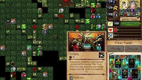 Desktop Dungeons: The Slime Pit VT, Human Paladin of TT