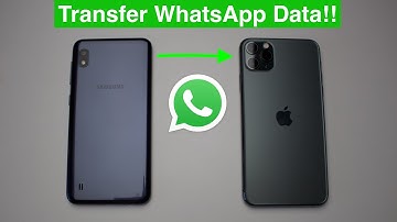 How to Transfer WhatsApp Data Between Android and iPhone!