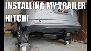 TOYOTA RAV4 TRAILER HITCH INSTALLATION