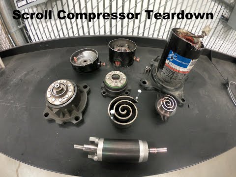 Copeland Scroll Compressor Teardown