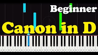 Canon in D Easy Piano