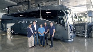 Volvo Bus Launch: A collaboration between Alston Coaches, Volvo Buses & Irizar.