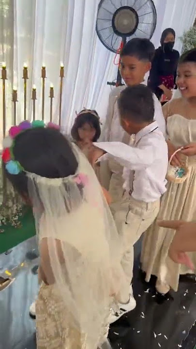 ANAK SIAPA INI?? Kehebohan saat kirab Pengantin #shorts