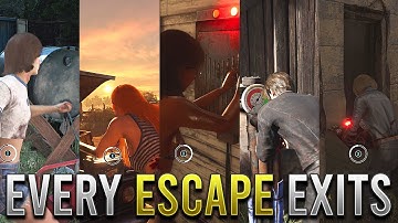 ESCAPING The Family From EVERY EXIT - The Texas Chainsaw Massacre