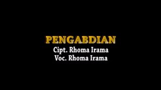Rhoma Irama - Pengabdian (dengan Prolog \u0026 Epilog) [Stereo | Official Music Video]