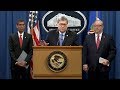 Attorney General Barr and DOJ Officials Announce Significant Law Enforcement Actions Relating to..