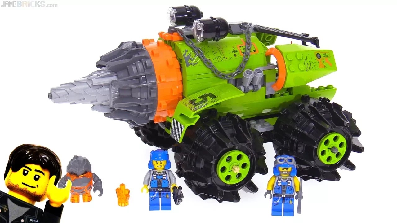 🔄 LEGO Power Miners Thunder Driller from 2009 review! set 8960 re