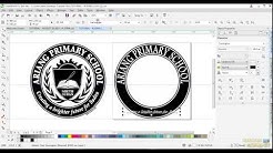 CorelDraw X7- How to design an Amazing Round Logo - Durasi: 26.32. 