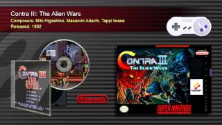Contra III: The Alien Wars (Full OST) - SNES