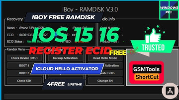 iBoy Ramdisk V3.2 Add iPad Hello Screen-Passcode Free Bypass/Sign Up For ECID No Jailbreaking 2022
