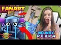 NO Gem's RUSH - CLASH ROAYLE - BEZRADNA P.E.K.K.A + FANARTY Arena 9 Jungle Arena #20